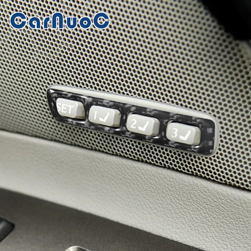 

Car Stickers Seat Adjustment Button Switch Knob Decoration Carbon Fiber Mouldings For LEXUS IS250 IS350 2006-2012 Cover Trim