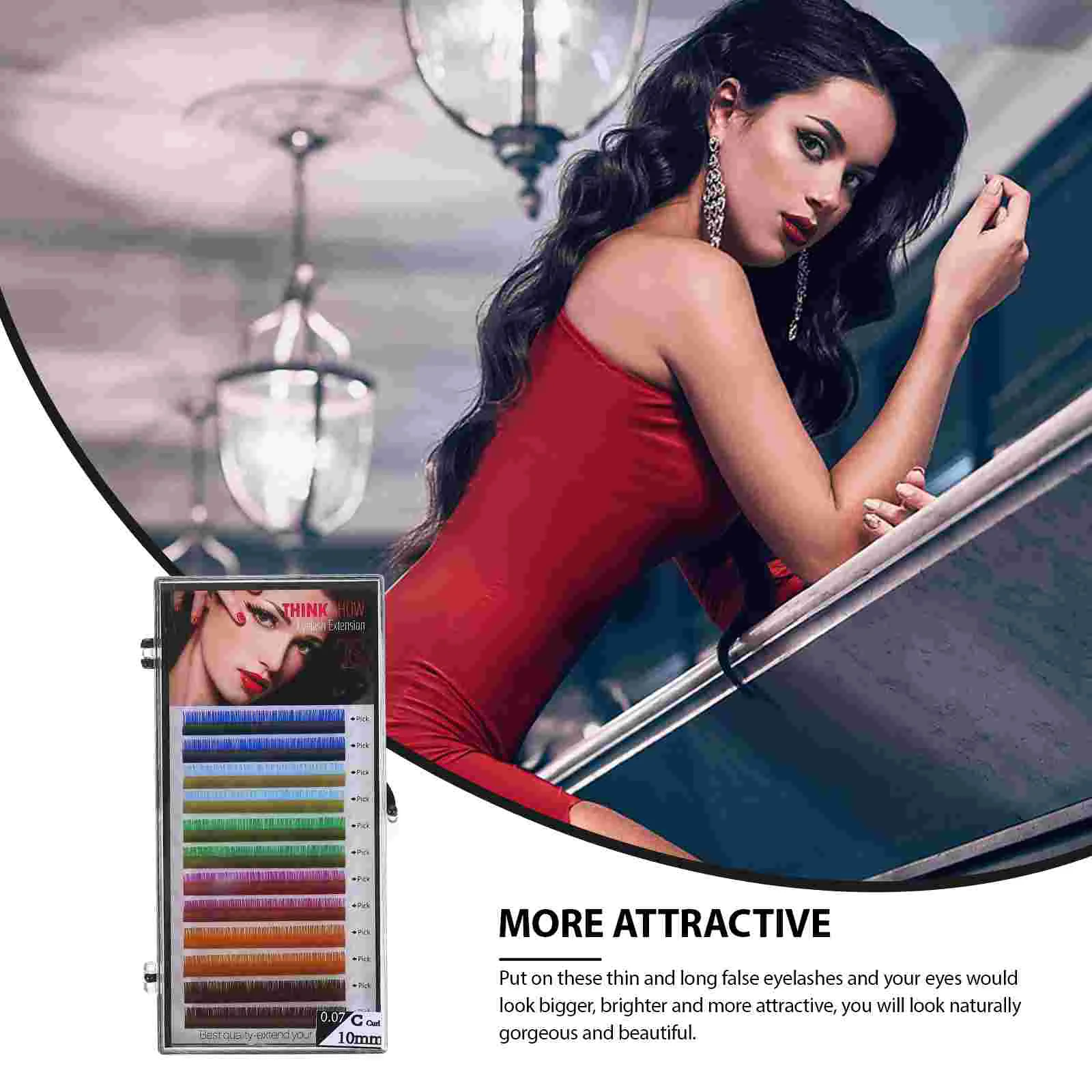 สีขนตาผลประโยชน์มาสคาร่าขนตาปลอมส่วนขยายแต่งหน้าขนตาปลอม