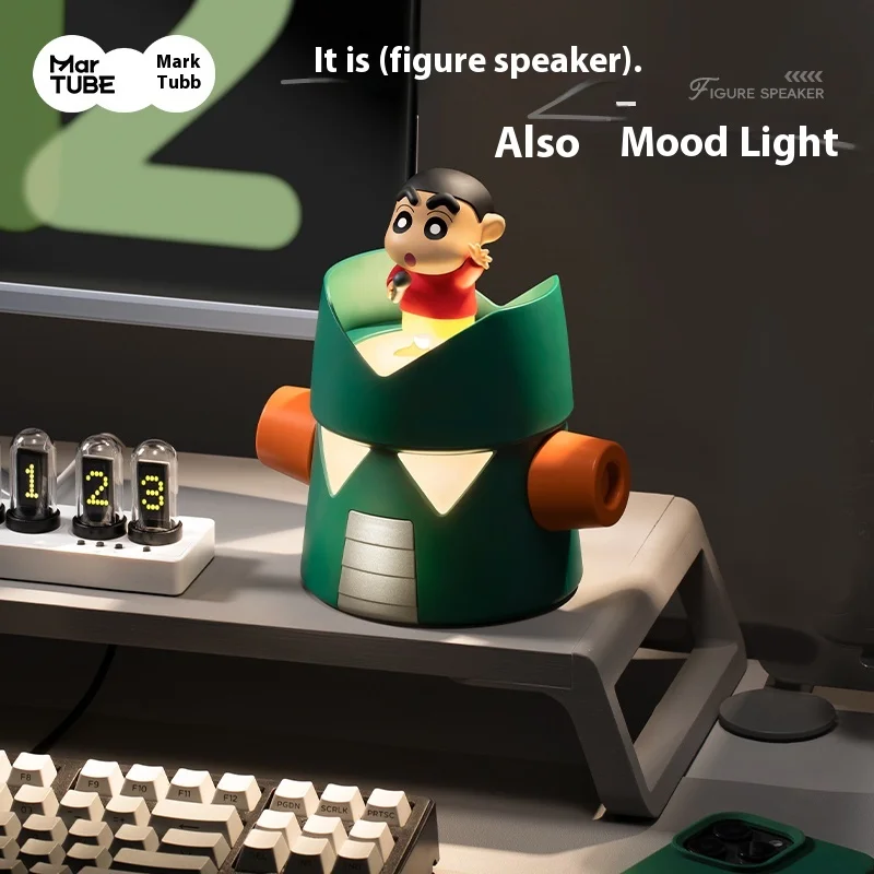 

In Stock Mark Tubu Crayon Shinchan Kangdam Speaker Chaowan Fun Handmade Blind Box Peripheral Toys Birthday Gift For Men