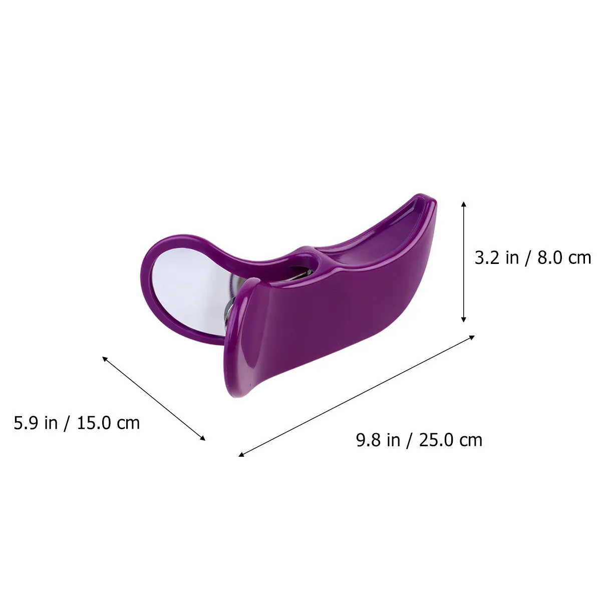 1Pcs Peach Hips Trainer Hip Beautifier Buttocks Trainer Pelvic Corrector Thigh Shaper Hip Muscle Lifter Purple - view 3