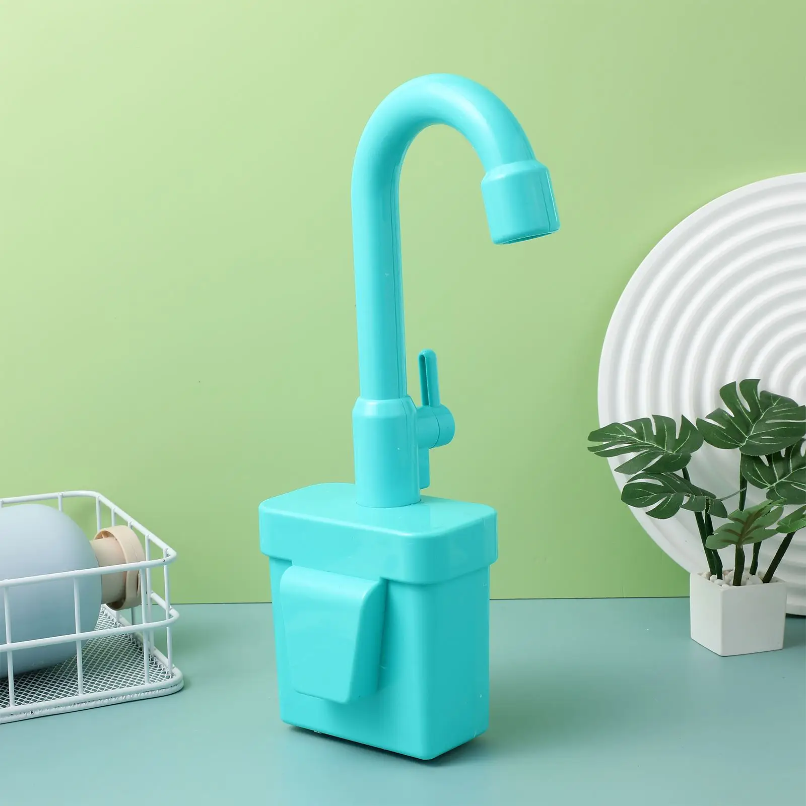 Rotatable Kitchen Faucet Replacement Toy Simulation Plastic Kitchen Sink Toys Faucet With Running Water Faucet Toy 2025 New