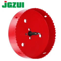 1pc 100-200mm M42 Bi-Metal Drill Bit HSS Hole Saw for Metal Iron Aluminum Stainless Plastic DIY Wood Cutter Tools