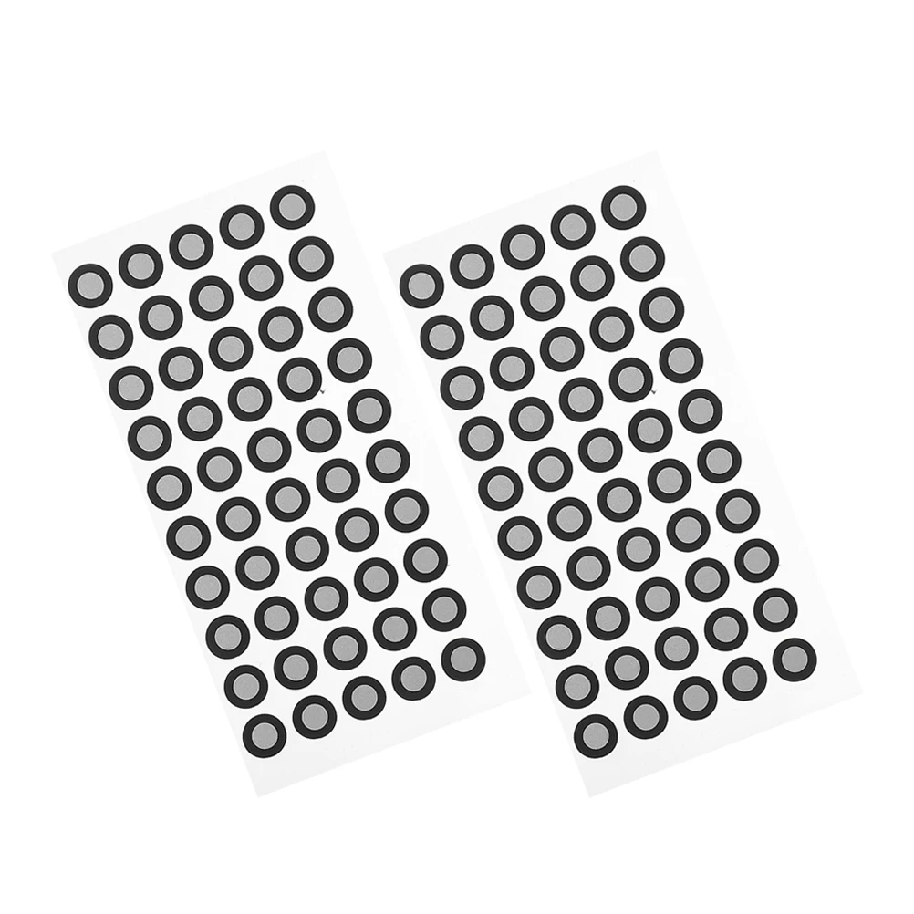 2 シート反射スキャナー識別ポイント 0 15 ミリメートル厚さの破れにくいドットマーカー 3D 用の基準点