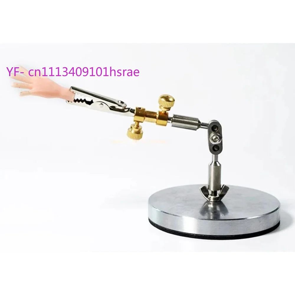 Stop Motion Animation Armature Stand Stainless Steel Articulated Puppet Support Holder with 5 Heads