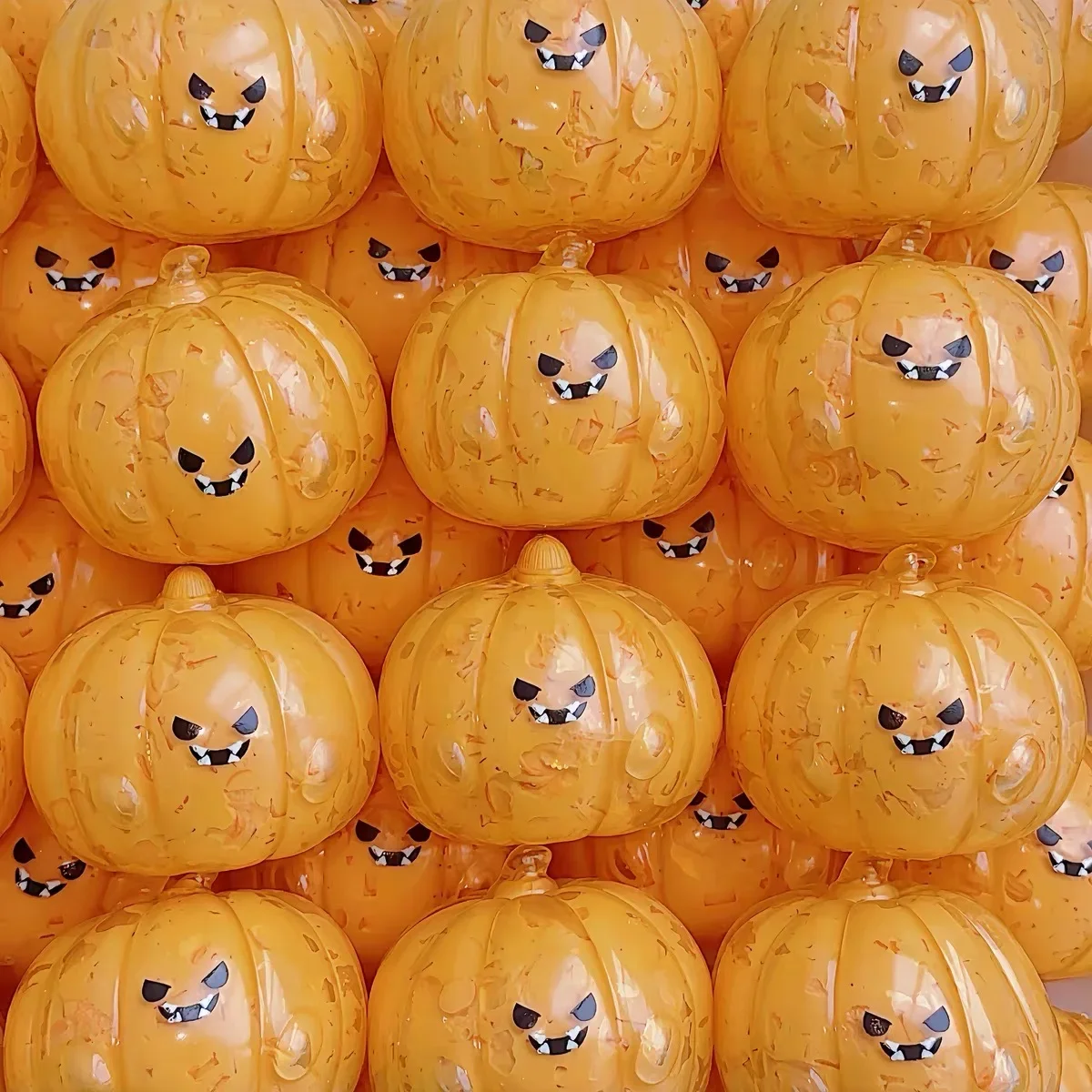 Halloween Squishies Ball Knackiges Handgemachtes Kürbis-Squishy-Spielzeug Langsam aufsteigendes Squeeze-Stressabbau-Spielzeug Halloween-Party-Geschenke – Detail 5