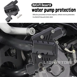 Water pump protection DUCATI Desert X FOR DesertX 2022 2023 Engine anti drop cover motorcycle accessories Desert X