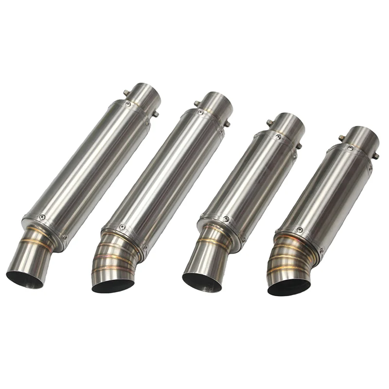 For Motorcycle Racing 600/350 For Kaiyue 321R For Huanglong 600 GSX250 Z400 Z900 Stainless Steel Modified Exhaust Pipe
