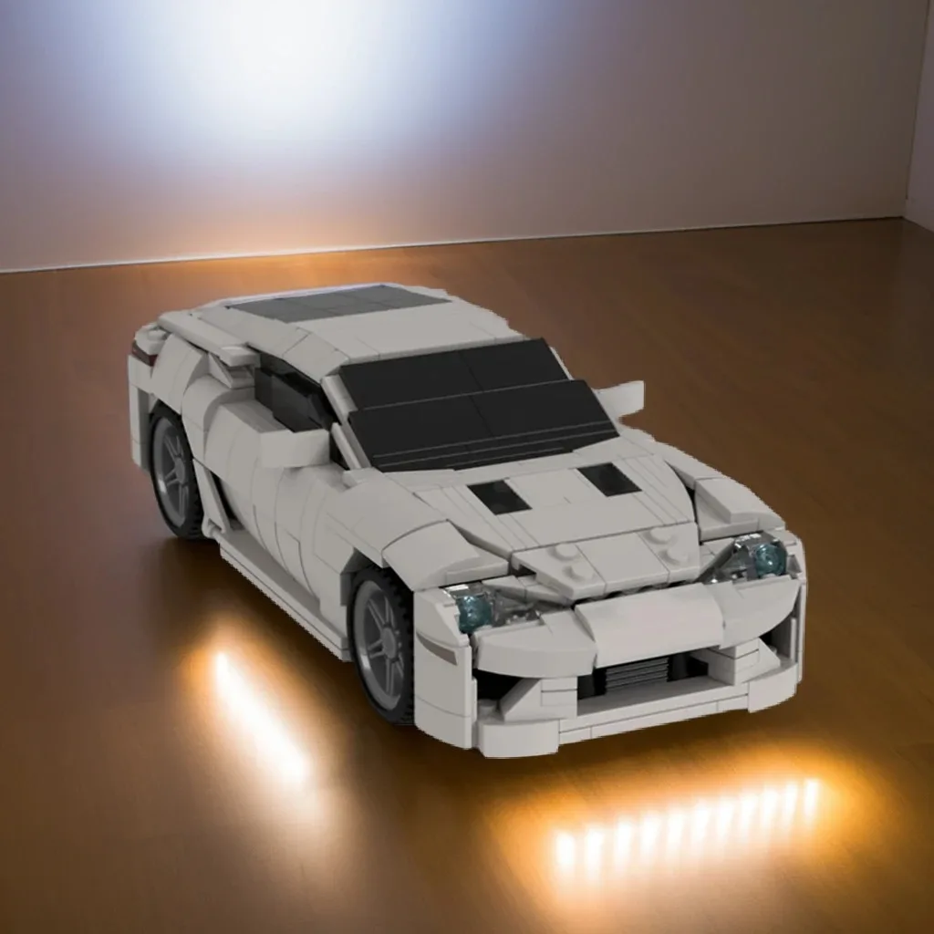 

715Pcs Lexuser LFA Ultimate Miniland Version MOC Supercar Mini-Scale Education Building diy Blocks Birthday Toys Gift