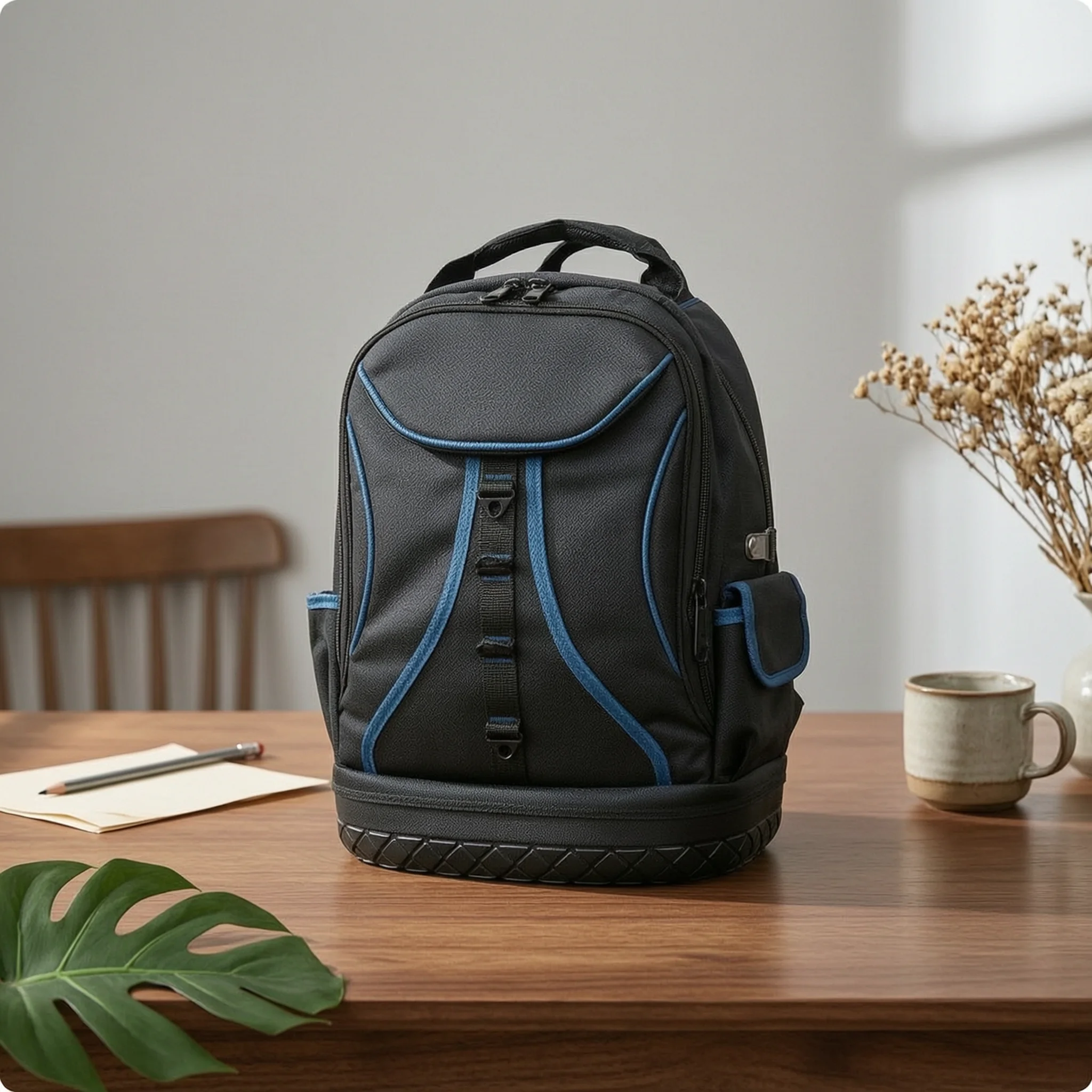 tool-backpack-with-plastic-base-multi-pocket-tool-backpack-with-molded-base-breathable-ergonomic-for-electricians-jobsite