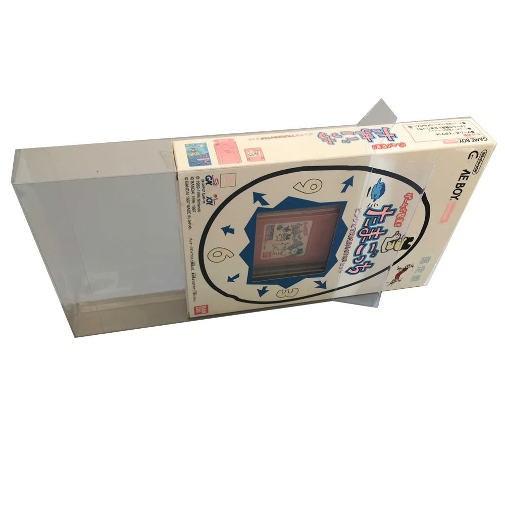 Collection Display Box For GBP/Nintendo GAME BOY POCKET/Tamagotchi Game Storage Transparent Boxes TEP Shell Clear Collect Case