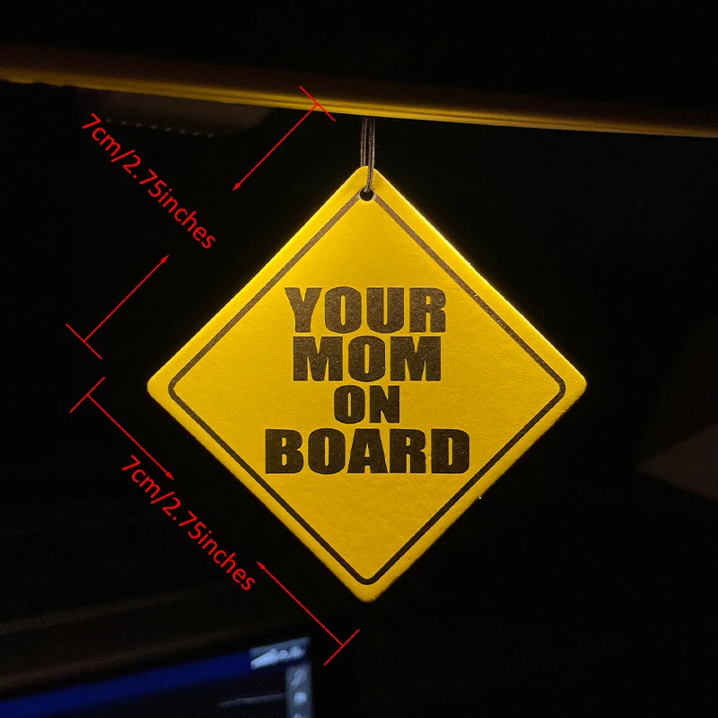 Your Mom Is on the Boat, Funny and Quirky Hilton (Hotel Scent) Car Fragrance Tablets, Wardrobe Air Freshener, Perfume, Rearview Mirror Decoration, Car Interior Pendant, Natural Scent Air Purifier, Anime Cartoon Toilet Fragrance Sachet, Living Room Office Room Bedside Hanging Ornament