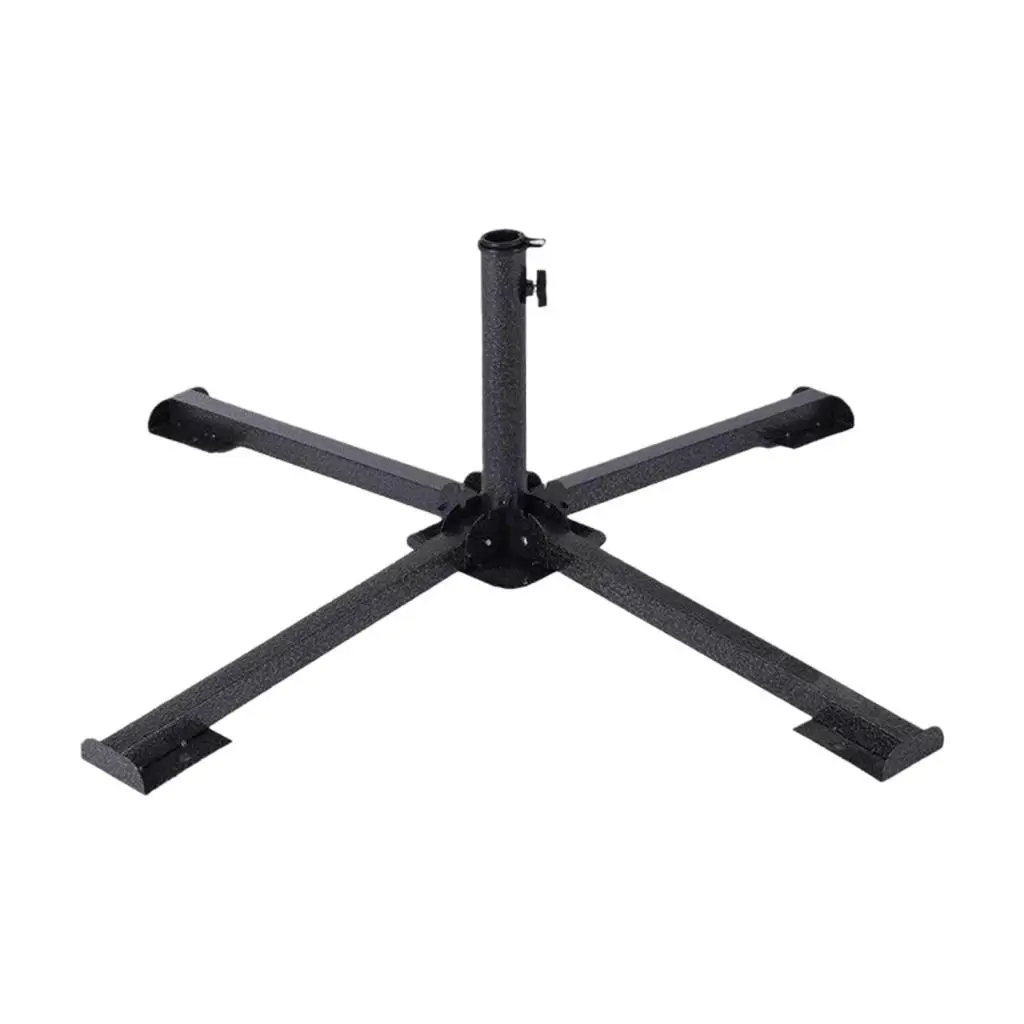 Umbrella Holder Base 2.5cm-4cm Pole Foldable Patio Umbrella Base Sun Umbrella Base for Fishing Yard Outside Backyard Garden