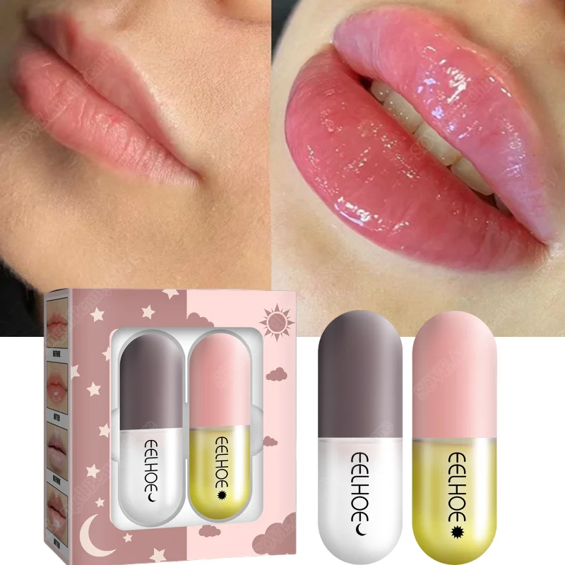 Instant Volumising Essential Oil Lip Plump Serum Reduce Fine Lines Increase Lips Elasticity Nourish Nourish Sexy Lip Care New