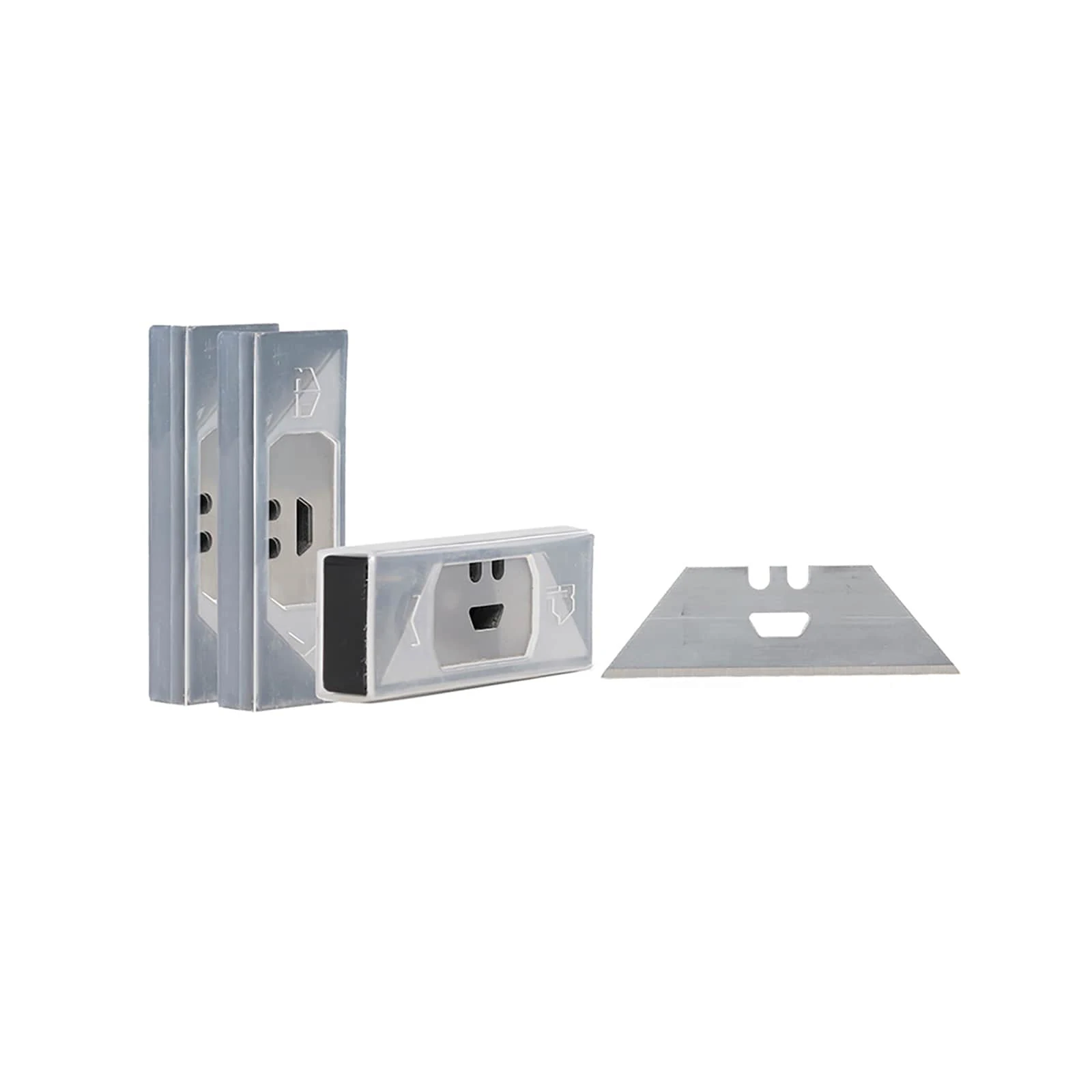 TOUGHBUILT TB-H4S30-80/TB-H4S-5/TB-H4N-5 Paquete de 30 hojas de cuchillo multiusos Cuchillas de cuerno de vaca Cuchillas trapezoidales