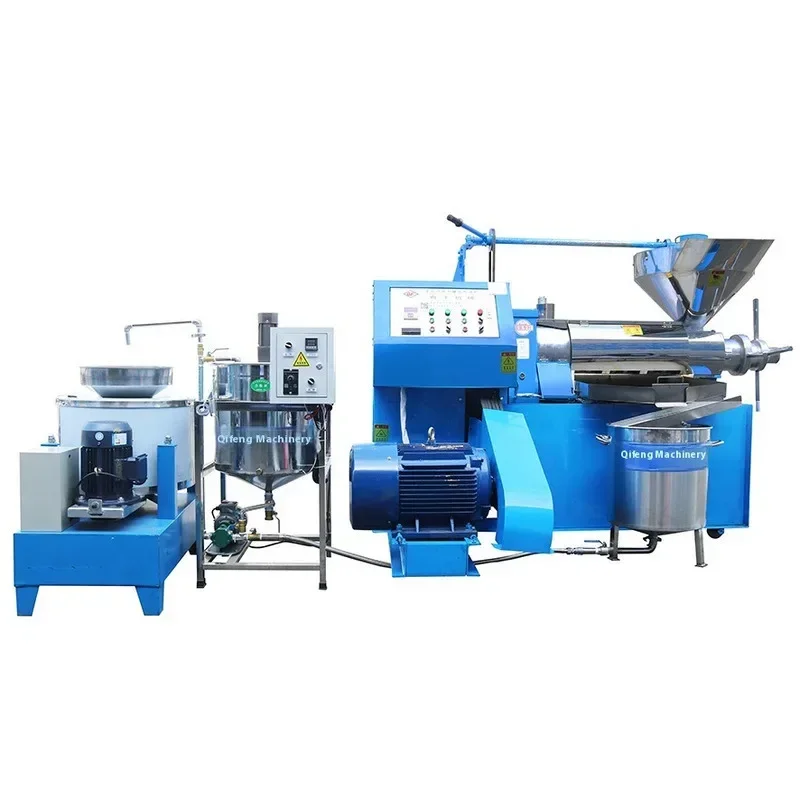 How Much Does Large Intelligent Rapeseed Peanut Qifeng Machine Cost For A Complete Set Of Automatic Oil Press Equipment