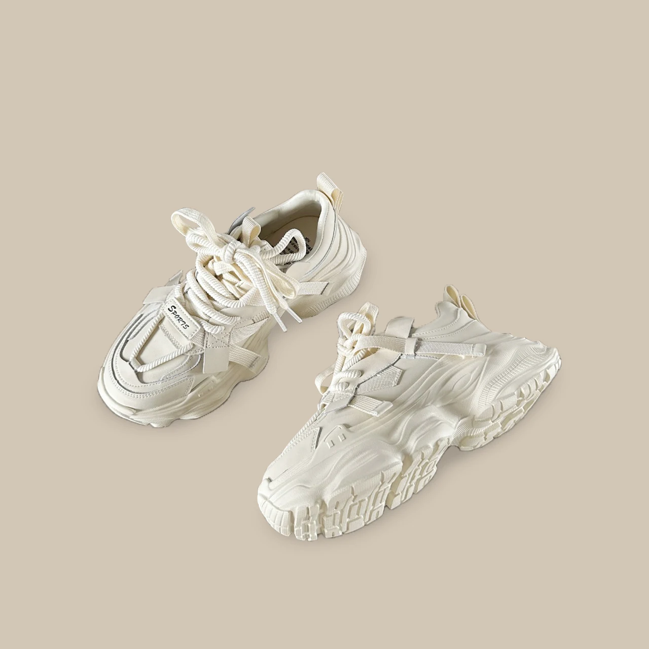 

Women's Platform Chunky Fashion Sneakers Walking Lace-Up Comfortable Dad Sneakers Workout Sport Work Casual Shoes