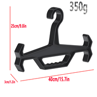 Tactical Vest Hanger Reusable Anti-dropping Multifunction Heavy Duty Hanger Good Toughness Long Service Life Diving Suit