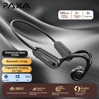 PAXA S01 Ultra Wireless Bluetooth 5.4 Earphones Low Latency Headset Hi-Fi Noise Cancelling IPX56 Game Music Sports Headset Mic