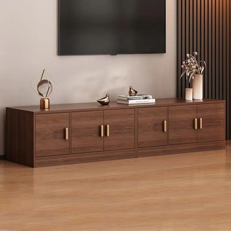 [Xinyue Furniture] TV cabinet solid wood color living room simple
