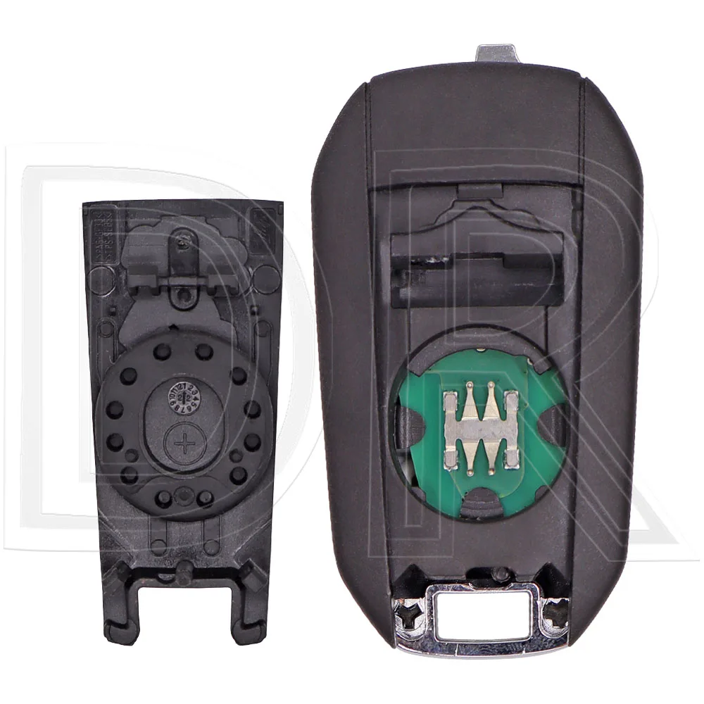 رائع 4A رقاقة HUF8543 433MHz الأصلي HU83/VA2 الوجه سيارة التحكم عن بعد مفتاح ذكي لبيجو 308 508 2008 3008 5008