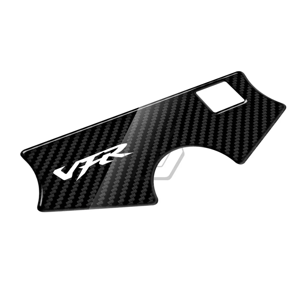 For Honda VFR 750 2011-2014 3D Carbon-look Upper Triple Yoke Defender