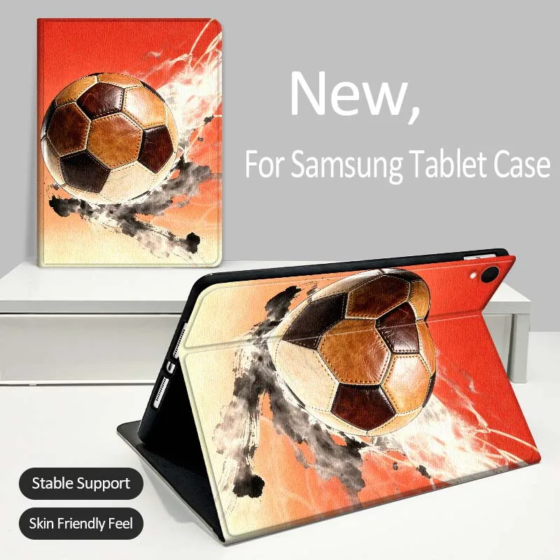 

Artistic luxury football cool For Samsung Galaxy Tab A A7 A8 A9 A11 S6 S11 Lite Plus 10.1 10.4 10.5 Inch 2022 2025 Tablet Case