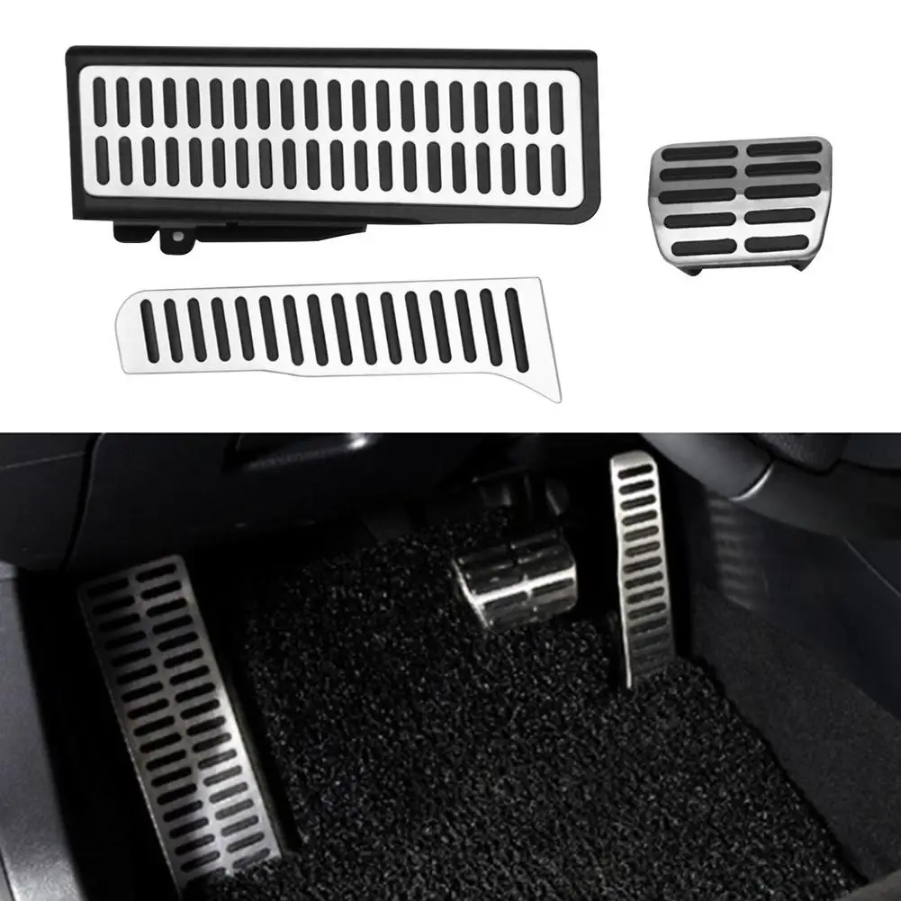 Pedal Covers Set Anti-Slip Pedal Pads Daily Driving for custom Fit For Vehicles Easy Installation Process For Golf