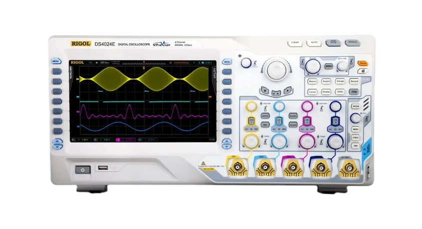 

RIGOL DS4024E 200MHz Digital Oscilloscope 4 Analog Channels 200MHz Bandwidth