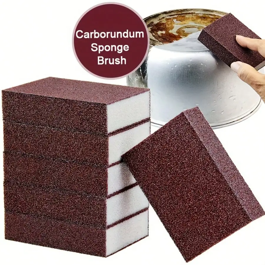 

Pumice Magic Sponge Scrubber, Ideal For Cleaning Rust And Limescale On Stoves And Cookware - RV Kitchen Accessories, RV Kitchen Sink - Perfect Gift For Christmas, Halloween, Valentine's Day