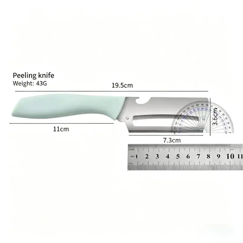 

2 in 1 Vegetable Peeler Ultra Sharp Stainless Steel Durable Kitchen Tool for Potato Carrot Fruit Convenient Food Preparation