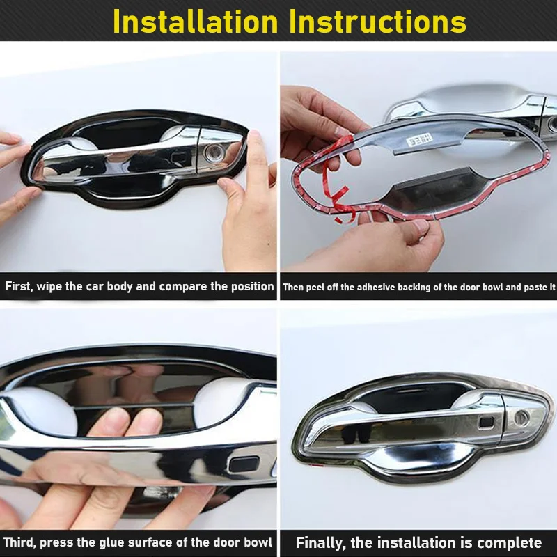 

Для Citroen C5 X Versailles C5X 2022 ~ 2025 дверная ручка защитная наклейка из нержавеющей стали крышка дверной чаши специальные аксессуары