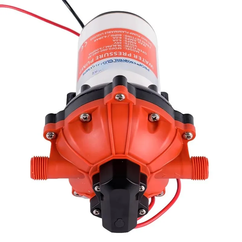 12V/24V High-Pressure Fresh Water Diaphragm Pump (55 Series) – Ideal for Marine Boats, Yachts, RVs, Caravans