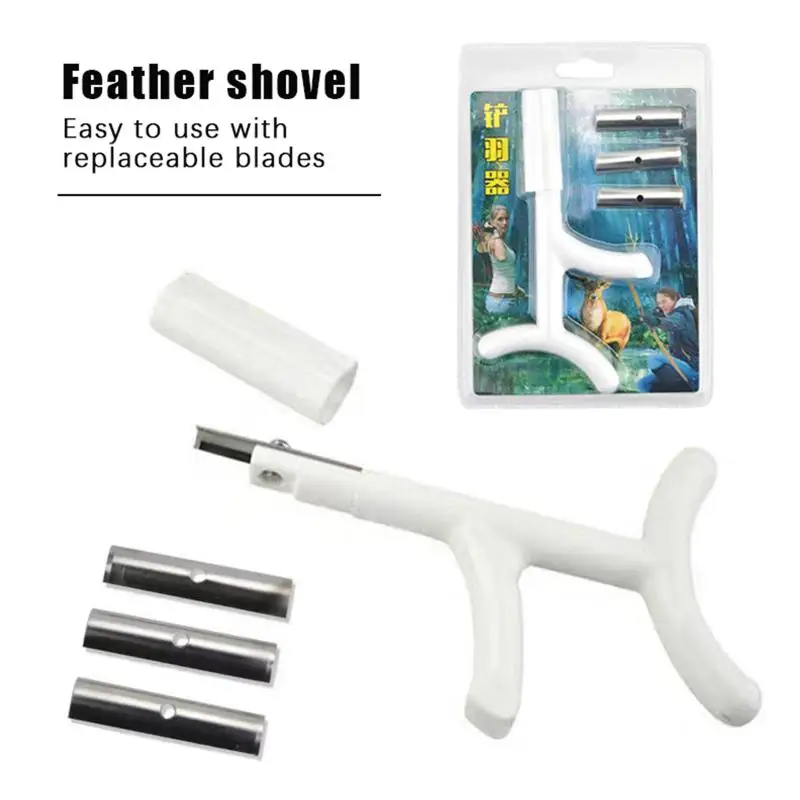 1Set Outdoor  Hunting Accessories Arrow Feather Scraper Stripper Remove Archery Arrow Vanes Tool