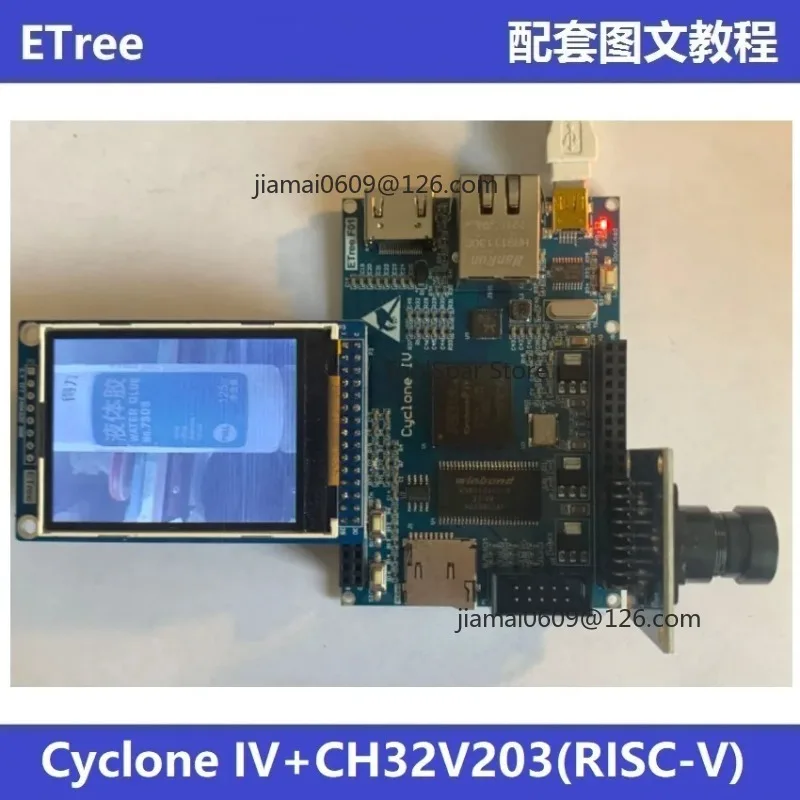 Cyclone IV FPGA Development Board SDRAM Gigabit Ethernet USB Virtual Serial Port HDMI Interface Module