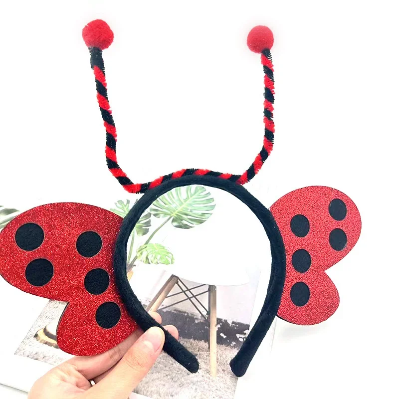 ยุโรปและอเมริกาใหม่คอสเพลย์ ladybug polka dot ชุดเจ้าหญิงชุดสาวบินแขน polka dot ฮาโลวีนชุด