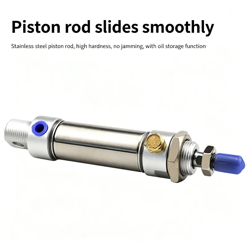 Single Action Cylinder Stainless Steel Mini Pneumatic Cylinder Quality MSA16 20 25 32 40X25/50/75/100/125/150/200/250/300