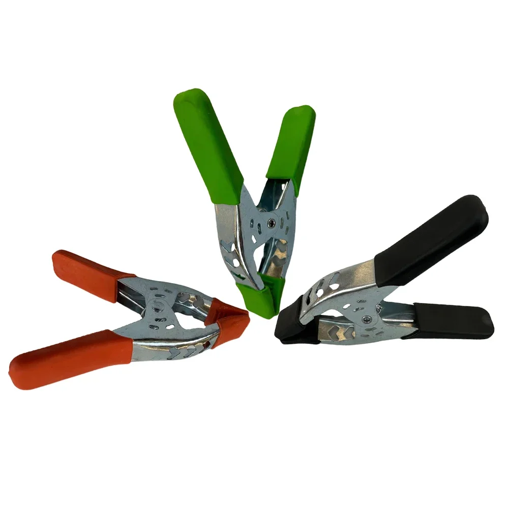 

Spring Clamps For Woodworking Carpentry Clamp Metal Spring Clamps Heavy Duty Clamp 3 Pieces Set Adaptable To Supports