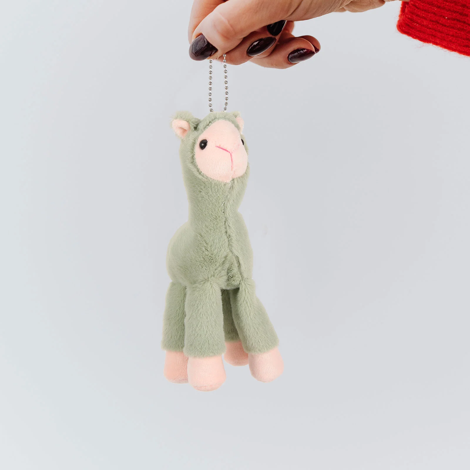 

6pcs Alpaca Animal Pendants Mini Plush Alpaca Charms For Backpack Decor Keychain Decor for Bag Handbag Backpack Gifts