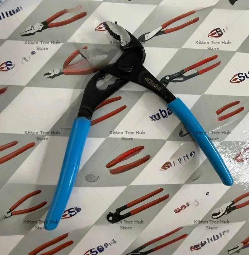 4 Inch Quick Adjust V Jaw Tongue Groove Pliers Universal Plumbing Pliers Water Pump Pliers for Plumbing Work