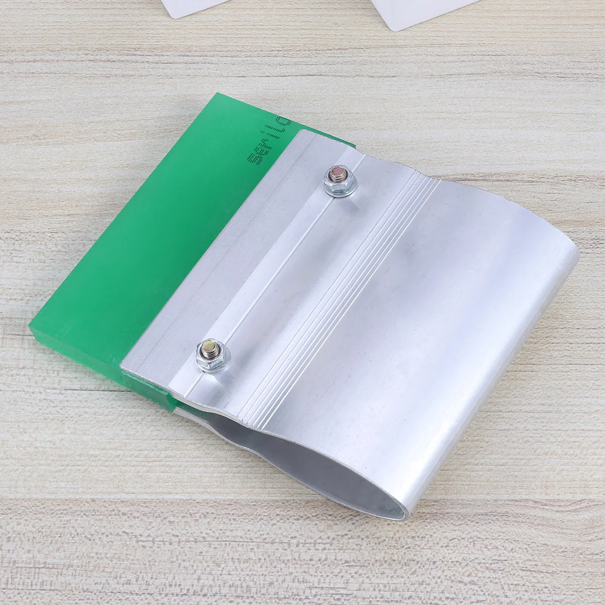 

Premium Rubber Kit Printing Scraper Printing Squeegee Tool Thin Blade Aluminum Handle for Graphic Textile Durable