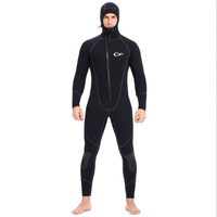 Scuba Front Zipper 5/3MM Long Sleeves Neoprene Men Diving Snorkeling Wetsuit Underwater Hunting Surfing Swimsuit