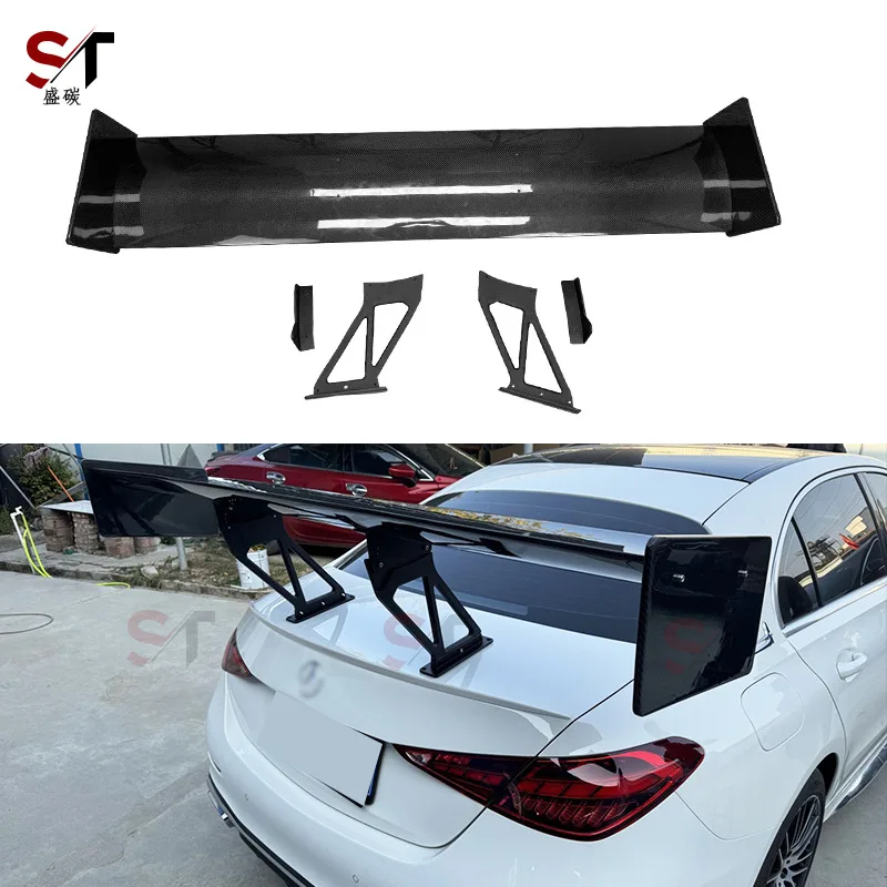 

Suitable for Mercedes-Benz W205 Carbon Fiber Tail BM M2 Spoiler Sedan Universal Fixed Wind Wing