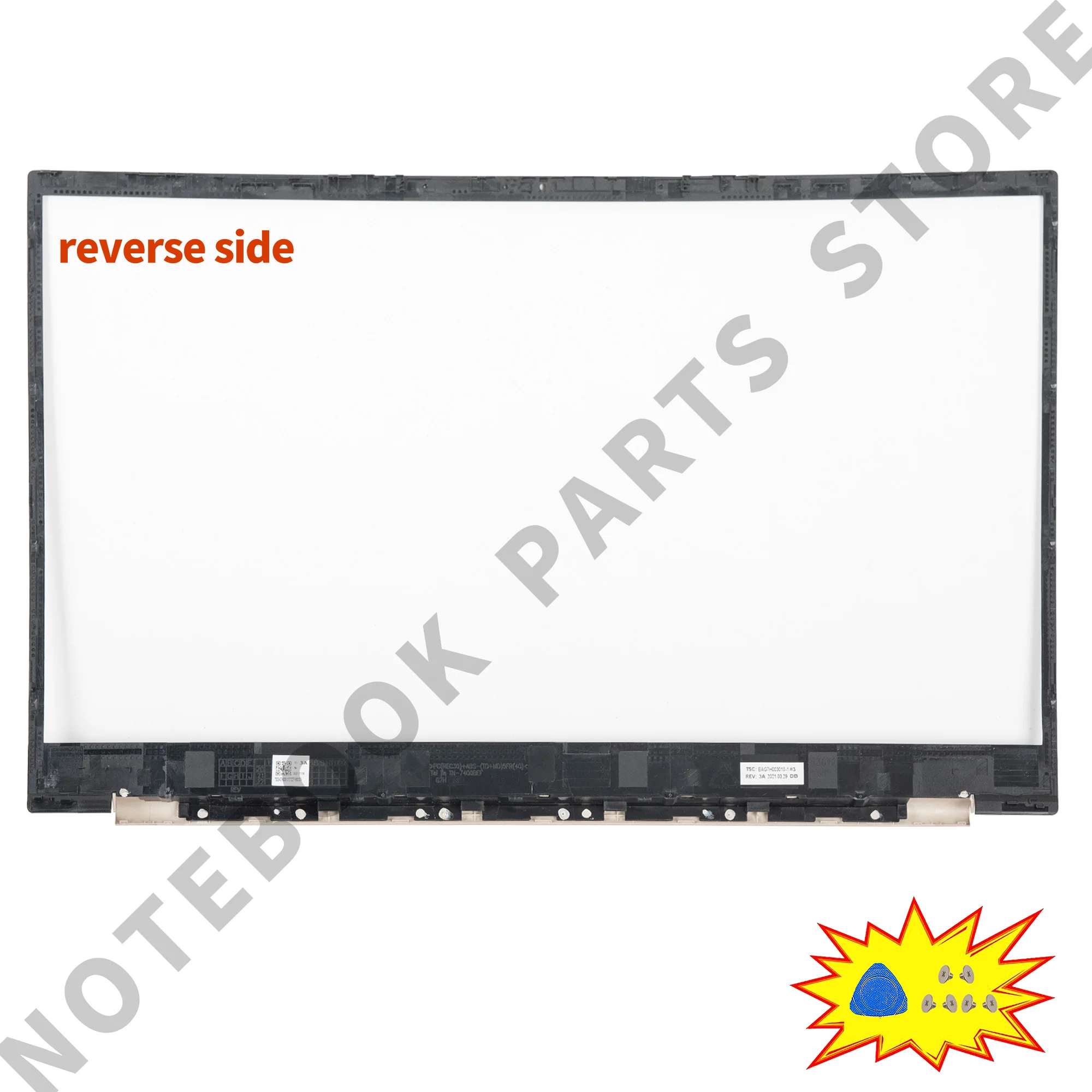 Новый чехол для ноутбука Pavilion 15-EG 15-EH 15Z-EH 15Z-EG TPN-Q245/Q246, задняя крышка ЖК-дисплея/передняя панель, петли, замена Bule/серебристый/золотой