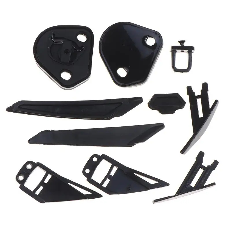 Helmet Roof Cover Replacement Accessories Buckle Base Clip Fixing Tool Kit with Screwdriver for Quick and Easy Installation