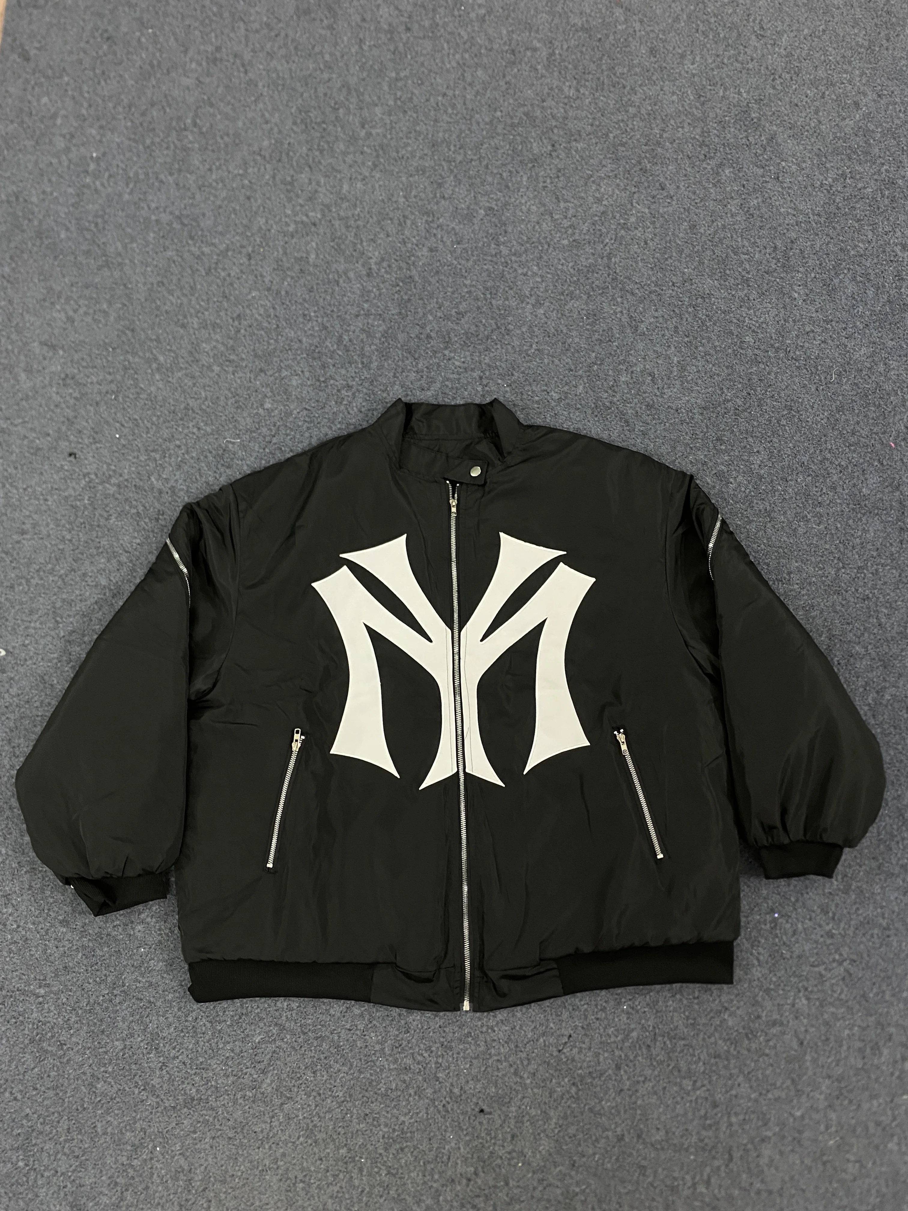 Y2K autumn and winter new hoodie zipper jacket unisex design sense zipper style hip-hop style simple daily versatile