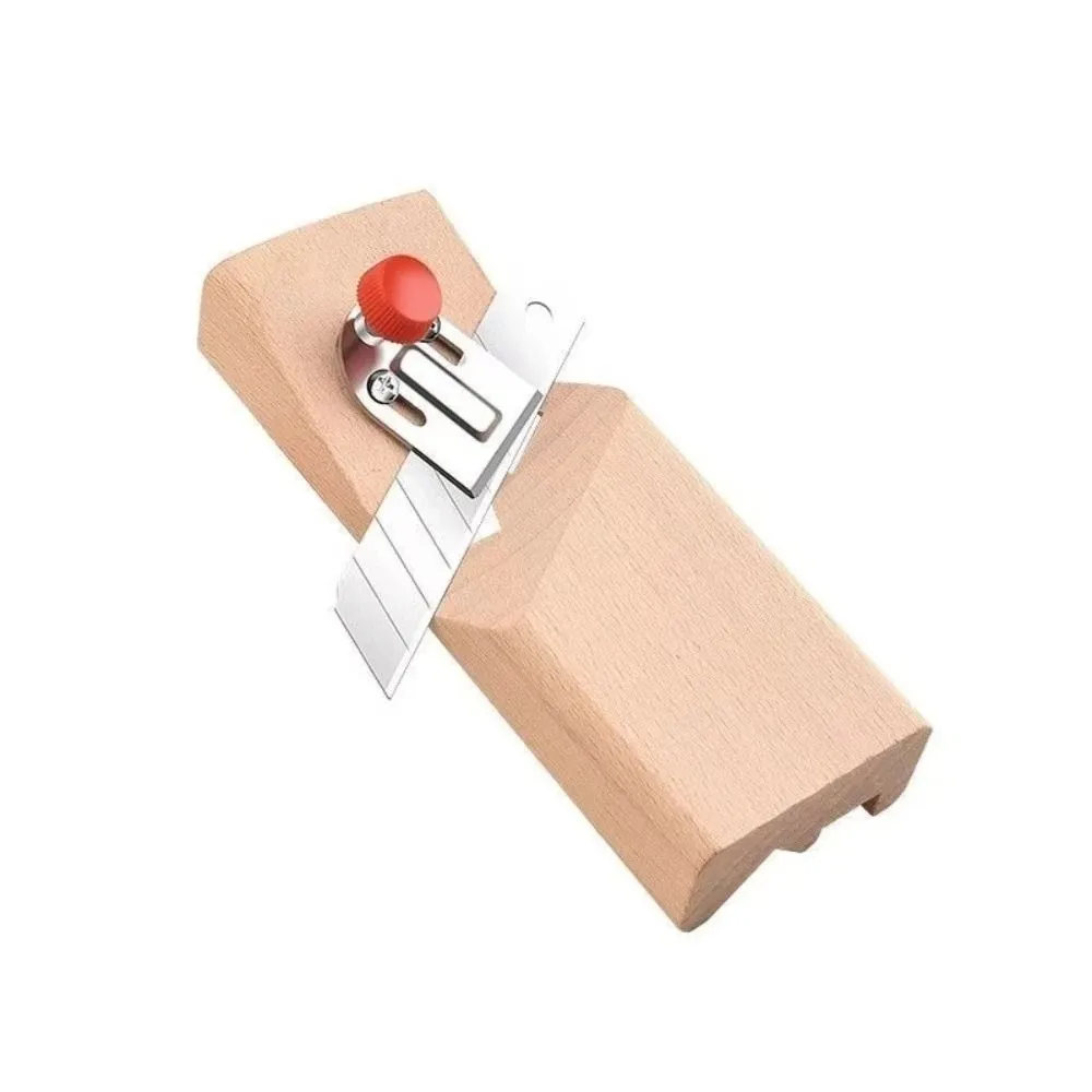 

V-образный строгальный станок для деревообработки 45 ° Регулируемый угловой ручной инструмент для снятия фаски с перевернутым краем, неэлектрический деревянный рубанок, инструменты «сделай сам»