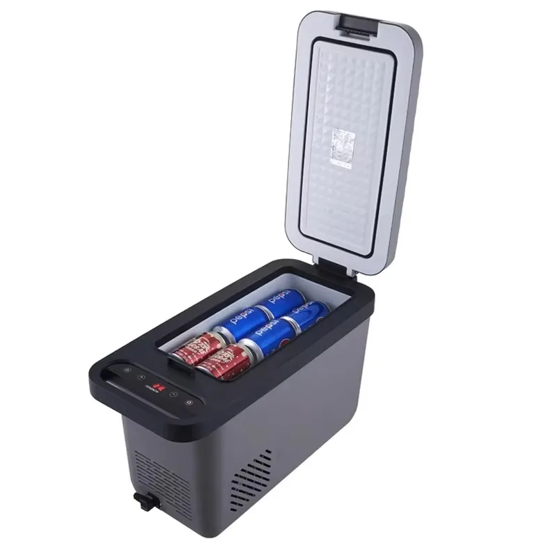 Portable 16L Compressor 12V24V Camping Outdoor Fridge Freezer Mobile Car Refrigerator