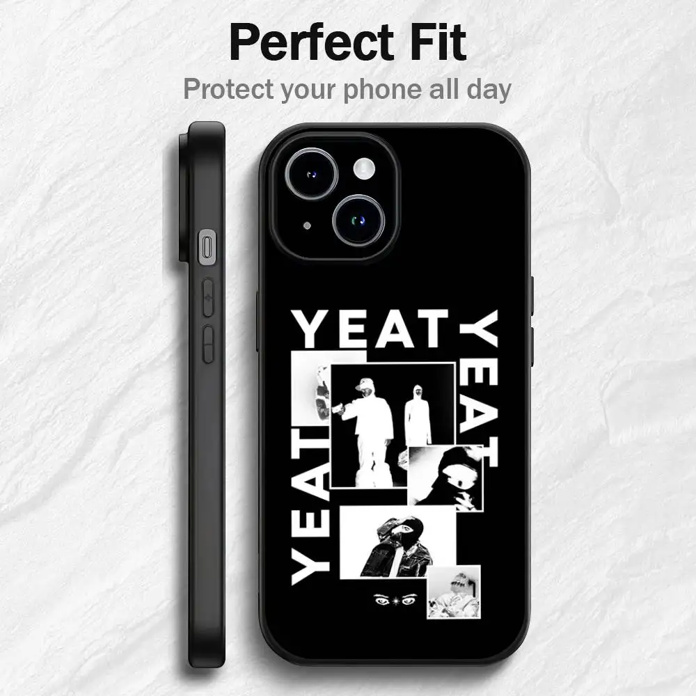 Y-Yeat Rapper AfterLyfe Custodia per telefono per IPhone 17 16 15 14 13 12PRO MAX PLUS Mini TPU Custodia morbida per la pelle