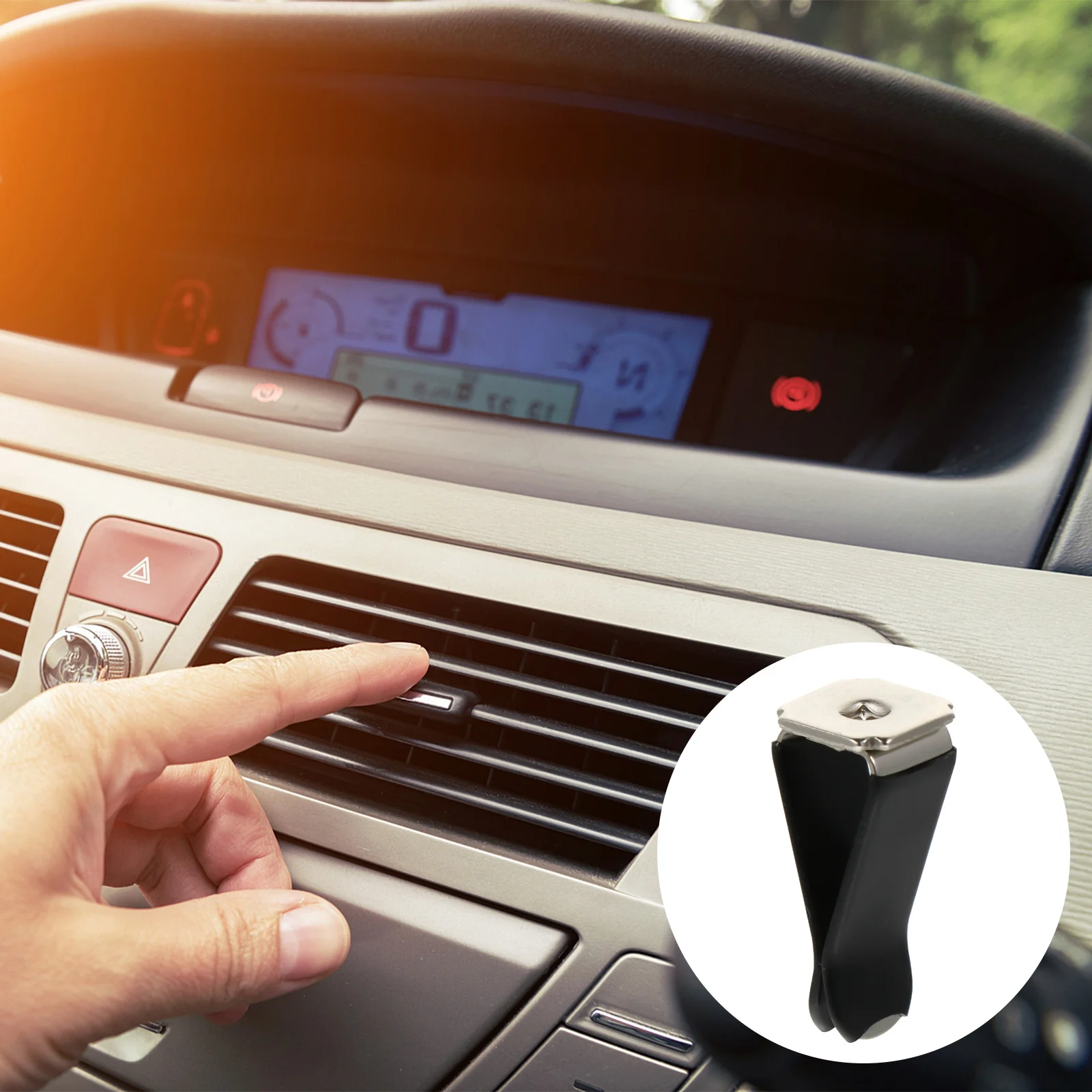 

40pcs Car Aromatherapy Clip Vent Diffuser Perfume Air Freshener Clips Accessory Plastic Durable Mini Fragrance Holder For Car