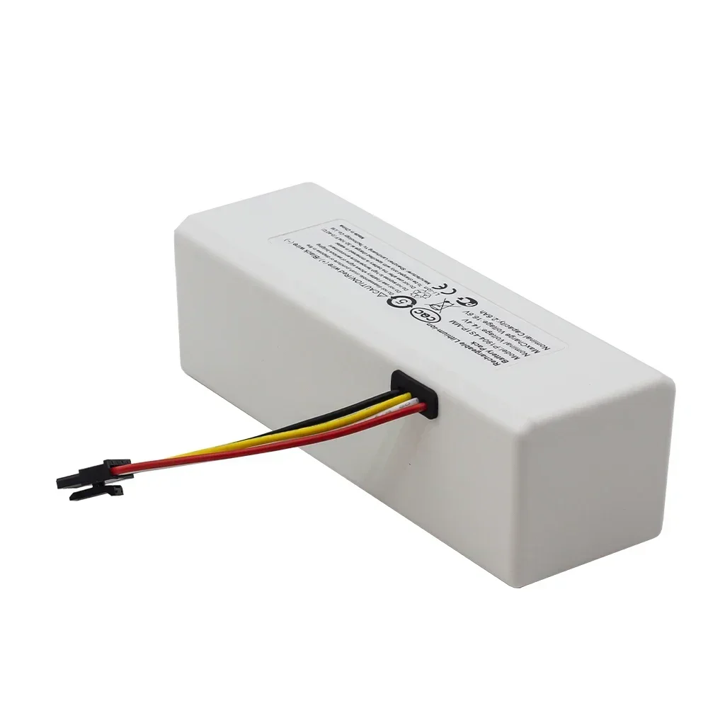 14.4V 2600mAh/7000mAh for Xiaomi Robot Battery 1C P1904-4S1P Mijia Mi Vacuum Cleaner Sweeping Mopping Robot Replacement Battery